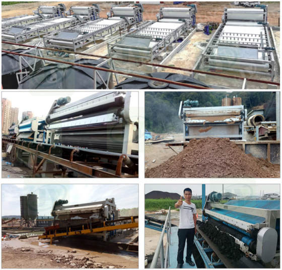 Application of Belt Filter Press in Mud Dehydration