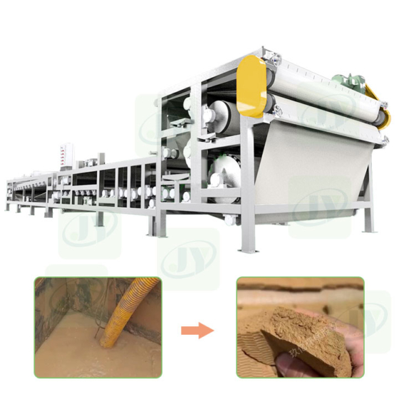 Belt Type Sludge Dewatering Machines Belt Type Sludge Dewatering Machines