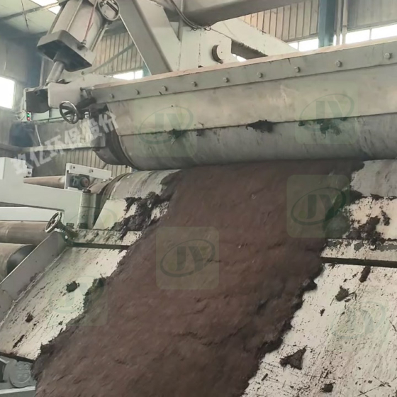 Bark Residues Belt Press Dedydration Machine Bark Residues Belt Press Dedydration Machine